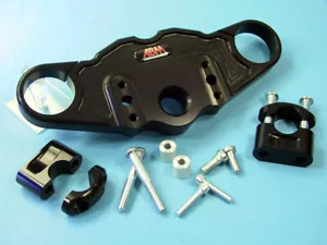 ABM Superbike Gabelbrücke TRIUMPH Daytona 955i (595N) 02-03 schwarz - Picture 1 of 3