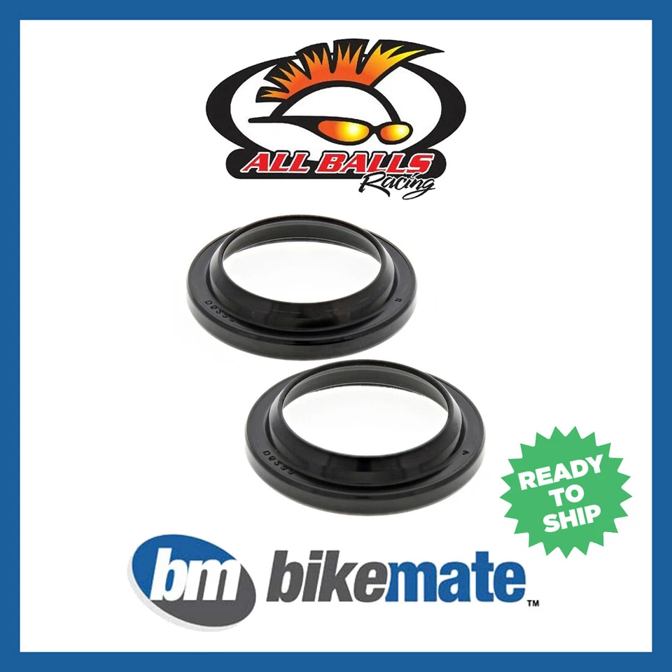 Fork Dust Seals for YAMAHA BW 200 E Big Wheel 1986 — 第 1/1 张图片