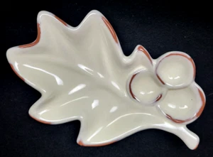 Plato de baratija de cerámica artística esmaltada de terracota objetivo hogar China otoño otoño otoño decoración - Imagen 1 de 4