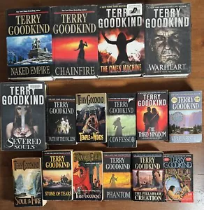 Complete Series Set SWORD OF TRUTH 1-15 Terry Goodkind Lot 16 - Picture 1 of 1