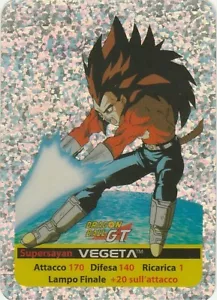 Lamincards Dragon Ball GT Edibas Serie Smeraldo VEGETA N P12 Platino - Imagen 1 de 2