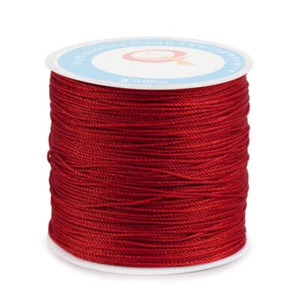 Waxed Thread String Cord Sewing Machine Stitching for Leather Craft 87Yard 0.6mm - Picture 1 of 36