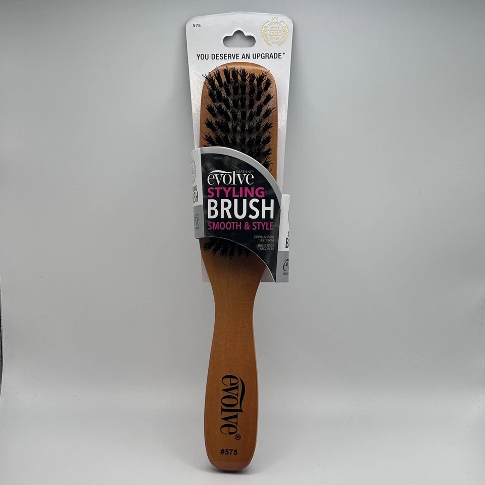 Evolve Styling Hair Brush 100 Pure Natural Boar