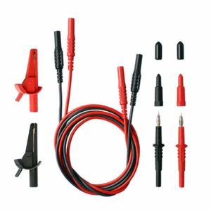 Leaderman LDM-005 Silicone Test Lead Set (Red/Black, Unfused Version) - Picture 1 of 1