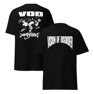 Vision of Disorder V.O.D. Camiseta Long Island NYHC 1995 estampado delantero/trasero - Imagen 1 de 6