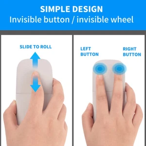 Bluetooth 4.0 Folding Wireless Silent Mouse Mini Mice For Microsoft SurfaceU!YA - Picture 1 of 10