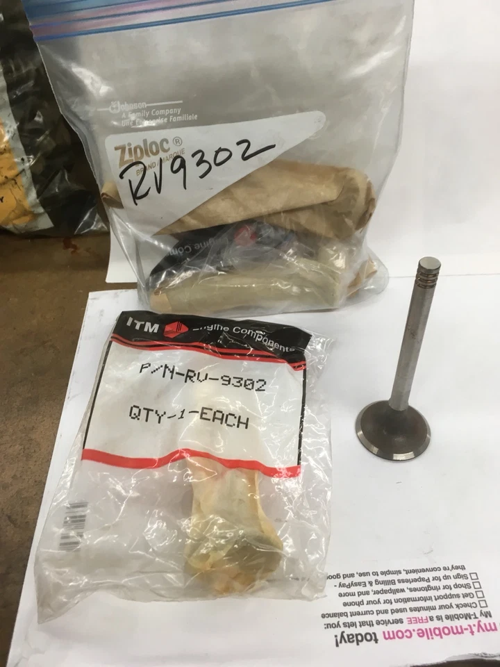 Válvula de admisión diésel para Audi 5000D 1979-1982 RV9302 069-109-601C triple ranura Foto 1 de 1