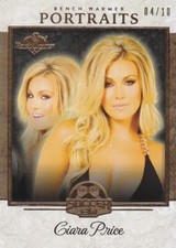 2022 BENCHWARMER SOCCER CIARA PRICE GOLD FOIL PORTRAITS CARD /10