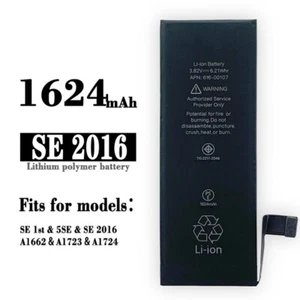 1624 mAh Ersatz Akku für iPhone SE 2016 mit Klebeband + Werkzeugset - Bild 1 von 6