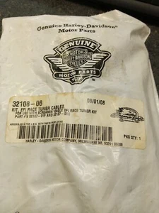 32108-06 Genuine HARLEY-DAVIDSON EFI Race cable kit - Picture 1 of 2