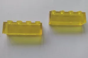 LEGO 2 X LADRILLOS TRANS AMARILLO 1X4 - Imagen 1 de 1