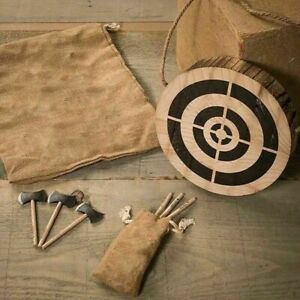 Viking Axe Throwing Game Wooden Dart and Axe Game a Very Interesting and Excitin