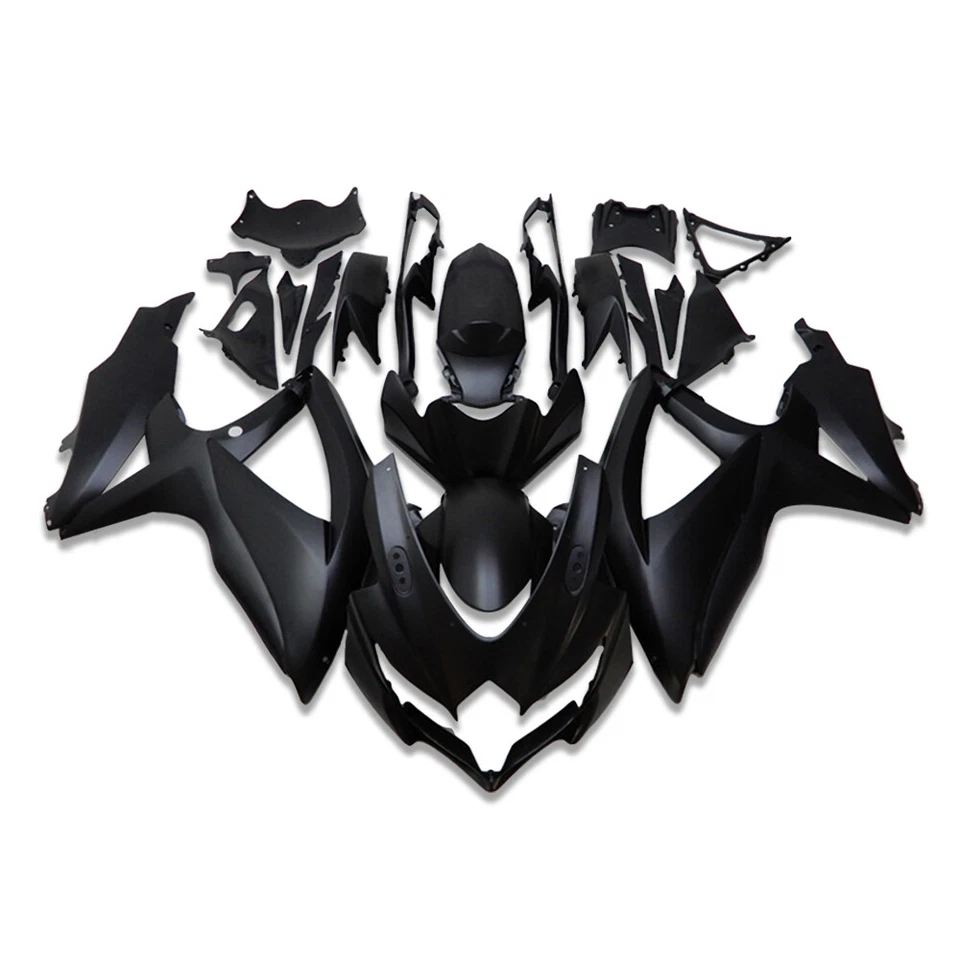 Carenado de molde de inyección negro mate para GSXR 600 750 2008 2009 2010 K8 ABS Foto 1 de 4