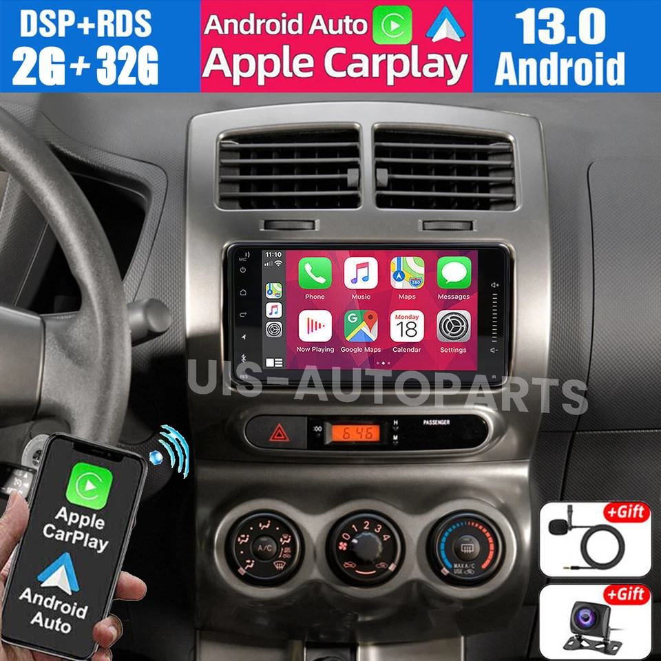 7"" Para Scion xD 2008-2014 Android Automático Apple CarPlay Coche Radio Estéreo GPS Navegación Foto 1 de 4