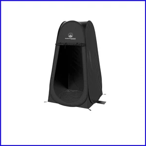 Instant Setup Black Camping Shower Tent with Carry Bag - UV Protection Included - Picture 1 of 10
