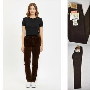 Levis Pantaloni Donna a vita alta Invernali Jeans Elasticizzati slim skinny w29 - Foto 1 di 10