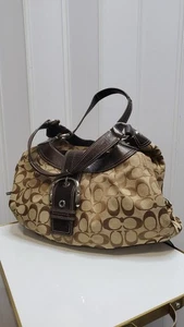 Coach Vintage Lynn Soho Braun Signatur Canvas Hobo Bag - Bild 1 von 15