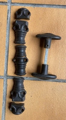 Anciens guides de crémone pour tige 16 mm de diamètre,fenetre poignée - Photo 1/4