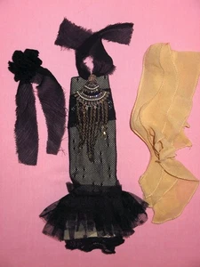 Artof DollStudio - OOAK Cage Aux Folles 12" Modepuppe Outfit - NuFace, FR - Bild 1 von 6