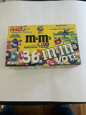 M&M’S Grand Prix Team Caliber 1/24 Ken Schrader Die Cast #36 - Brand New-2002 - Image 1 of 4