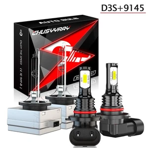 For KIA SPORTAGE 2017 2018 2019 2020 LED Headlight High Low + Fog Light Bulb Kit - Picture 1 of 18