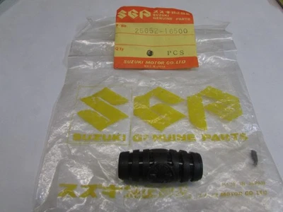 SUZUKI TS250 TS400 nos cambio de marchas goma 71-77 25652-16500 estilo temprano logotipo "S" Foto 1 de 2
