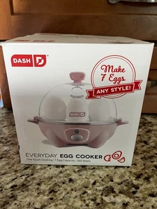 DASH Cocina Rápida de Huevos 7 Huevos Capacidad Bebé Rosa Eléctrica, Totalmente Nueva - Imagen 1 de 6