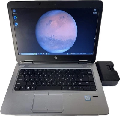 Ноутбук HP Probook 640 G2 14 дюймов i3-6100U 2,3 ГГц жесткий диск 8 ГБ RAM 500 ГБ Windows 10 Pro - Изображение 1 из 4