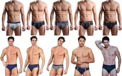 OFFERTA 6 Slip Uomo NAVIGARE elasticizzati pacco da 6 vari modelli - Immagine 1 di 4