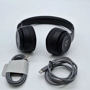 Beats Solo 4 - Cuffie auricolari Bluetooth wireless - Nero opaco - Foto 1 di 5