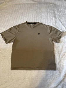 Psycho Bunny Black T-Shirt  100% Pima Cotton Heavy Weight Quality  Men's  Size 5 - Picture 1 of 7