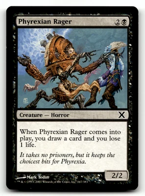 Phyrexian Rager 39 Normal C Duel Decks: Anthology LP - Image 1 of 2