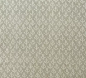 ANDREW MARTIN CURTAIN FABRIC DESIGN Bud 3.5 MTRS STONE LINEN BLEND GARDEN PATH - Picture 1 of 7
