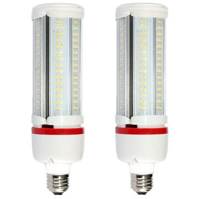 2Pack LED Corn Cob Light Bulb, E26 Medium Base, 5000K, 36W(175W), 5500LM - Image 1 of 4