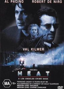 HEAT A Los Angeles Crime Saga DVD 1995 Movie Al Pacino Robert De Niro - Picture 1 of 1