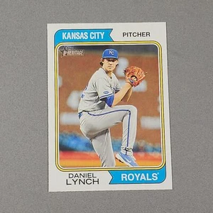 2023 Topps Heritage #159 Daniel Lynch Kansas City Royals Baseball Card - Picture 1 of 2
