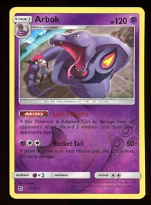 Arbok 27/68 Reverse Holo Pokemon Destino Nascosto quasi nuovo - Foto 1 di 3