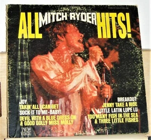 Mitch Ryder ‎- All Mitch Ryder Hits ! - Original 1967 Vinyl LP Record Album - Picture 1 of 2