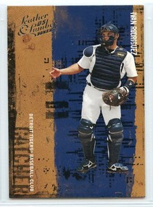 2005 Donruss Leather & Lumber Baseball - #50 - Ivan Rodriguez - Detroit Tigers