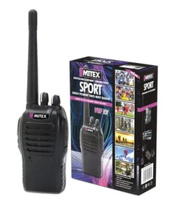MITEX SPORT EINZELPACK VHF 5W LIZENZIERTES HANDFUNKGERÄT ZWEI WEGE FÜR DEN AUSSENBEREICH - Bild 1 von 9