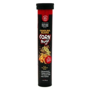 Carolina Reaper 'Corn Nugz' Tube World's Hottest Corn Nuts Super Spicy Snack 28g - Picture 1 of 1