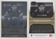 2022-23 Tipos Extraliga Seria 1 League Legends Gold Signatures Marek Kolba Auto