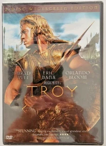 Troy 2-Disc Widescreen Edition DVD (R 2004 War/Adventure, Brad Pitt, Eric Bana) - Picture 1 of 2