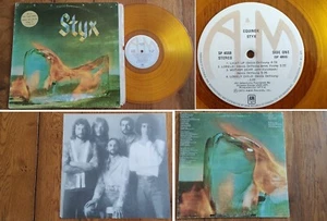 DISQUE LP 33t RPM 12" STYX « Equinox » (Gold Vinyl Edition) ROCK CANADA 1978 - Foto 1 di 1