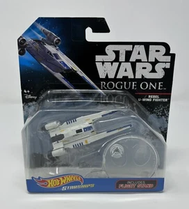 Star Wars Hot Wheels Starships Die Cast Rogue One Rebel U-Wing Fighter Andor - Imagen 1 de 6