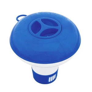 Floating 1.5" Mini Chlorine Tablet Dispenser for Pool, Spa, Hot Tub, Fountain - Picture 1 of 9