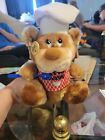 VTG RUSS LOVE PETS 'Let's Get Cooking' plush bear dog Chef spoon hat ear TAGS!