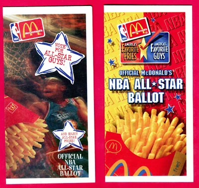 MICHAEL JORDAN/KOBE BRYANT 1997 Y 1998 NBA BALONCESTO ALL STAR BOLETAS - SIN PERFORAR Foto 1 de 3