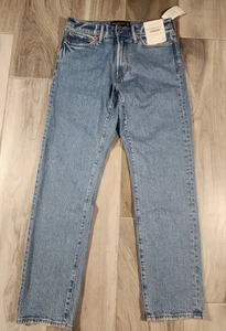 NWT Abercrombie & Fitch A&F Vintage Stretch 90s Straight Denim Jeans-Size 30x32  - Picture 1 of 3