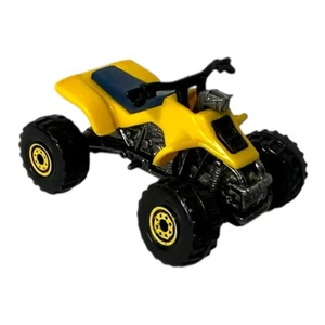 De colección 1986 Hot Wheels 'Suzuki Quadracer' Asiento Amarillo Azul Trail Busters Series - Imagen 1 de 10